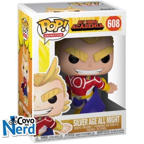 Funko POP! Animation: My Hero Academia - Silver Age All Might 608