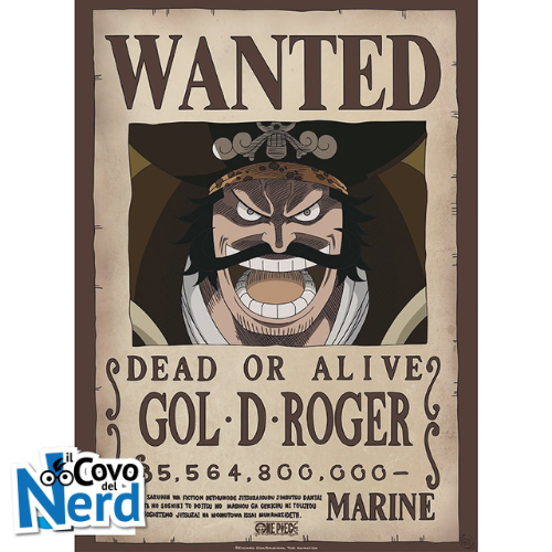 Poster ricercato ispirato a One Piece personalizzato -  Italia